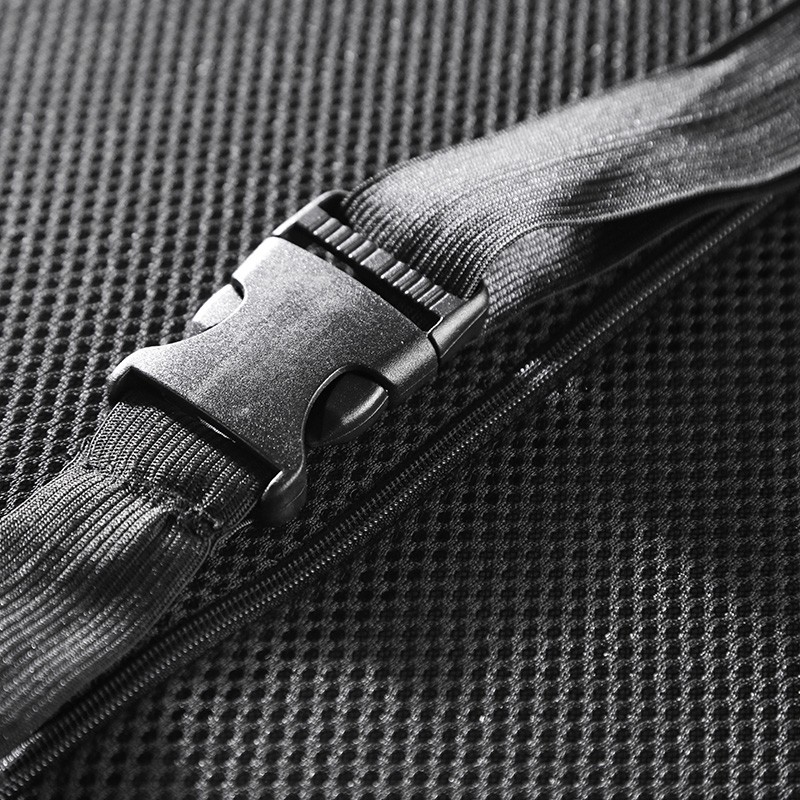 Coixí de protecció lumbar assegut d'escuma de memòria doblegada avançada amb cinturó (3)