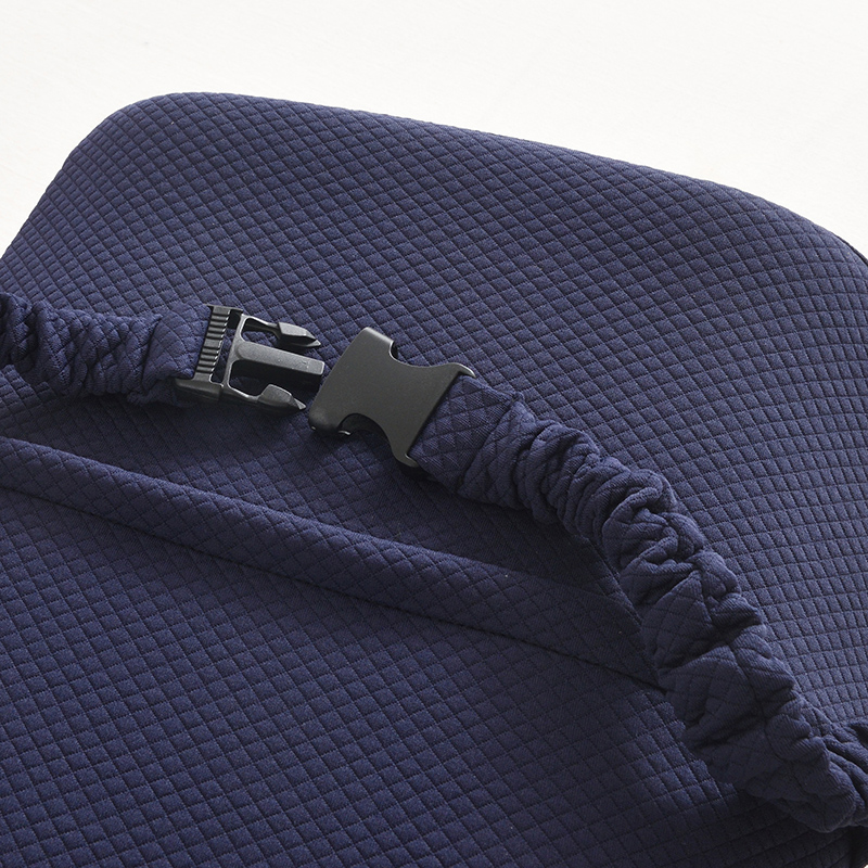 3D Memory Foam Mesh Lumbar Support Pillow With Elastic Belt (1)