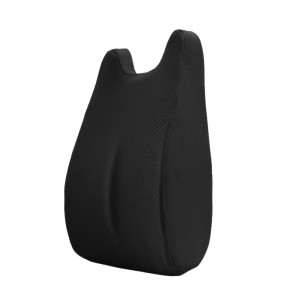 Enlarged Mesh Ergonomic Memory Foam Spine Support Chair Pillow With Adjustable Elastic Belt