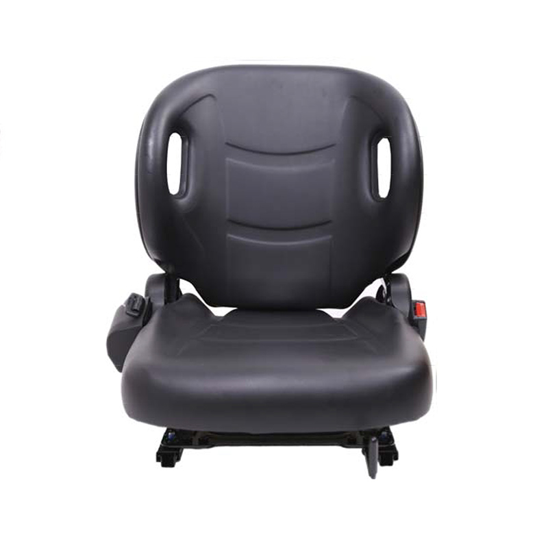 Folding Universal Vinyl Forklift Lift Truck Seat with Safety Switch